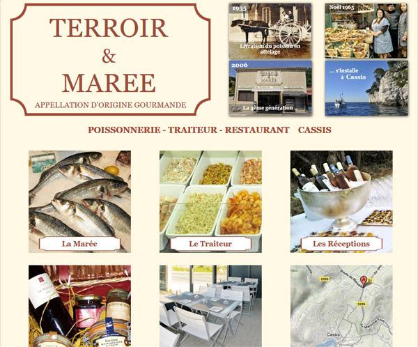 Catering, butcher and fish shop Cassis